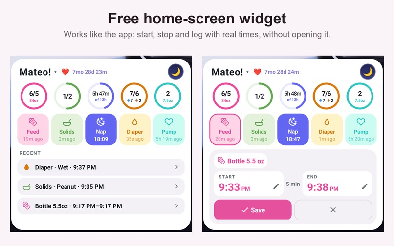 Easy Baby Tracker – screenshot 7