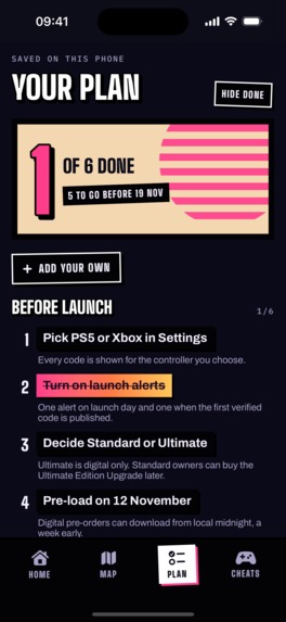 Cheats & Checklist for GTA 6 – screenshot 5