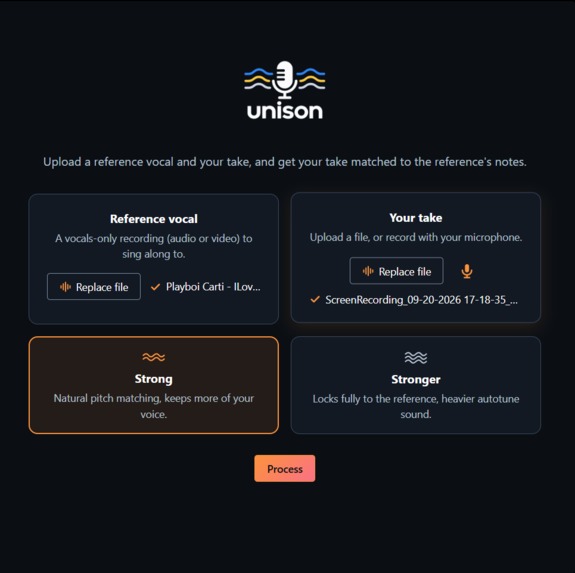 Unison – screenshot 3