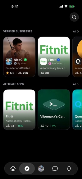 Affiliateo – screenshot 1