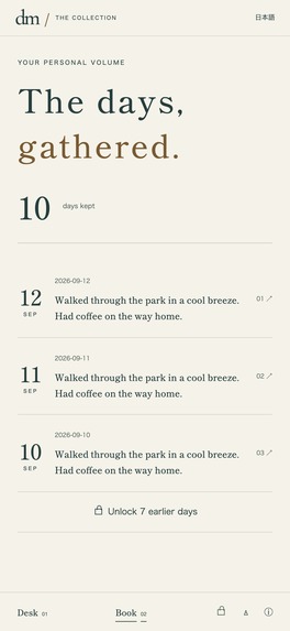 DiaryMate: Character Diary – screenshot 2