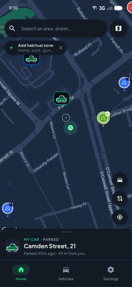 Paparcar: where did you park – screenshot 2