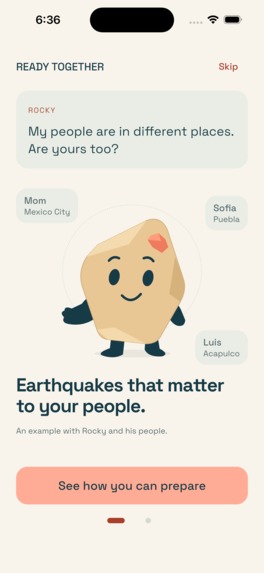 Ready together: Earthquakes – screenshot 2