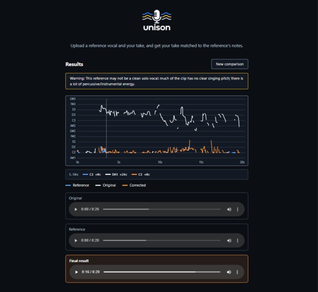 Unison – screenshot 1