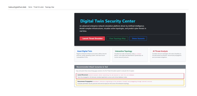 NebiusDigitalTwin – screenshot 1