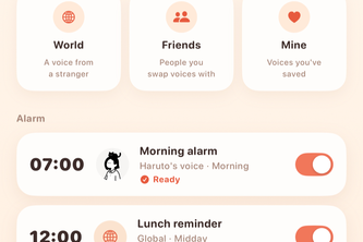 Monivo: Wake Up by Voice