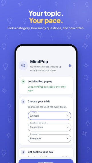 MindPop: Trivia Breaks – screenshot 3