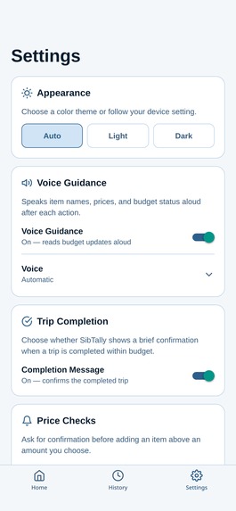 SibTally – screenshot 4