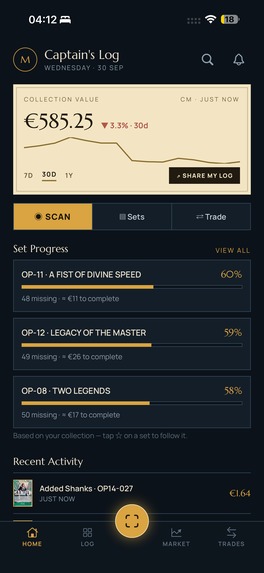 Grandfolio - OPTCG Scanner – screenshot 1