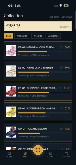 Grandfolio - OPTCG Scanner – screenshot 6