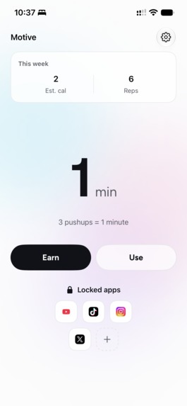 Motive - Exercise to Scroll – screenshot 2
