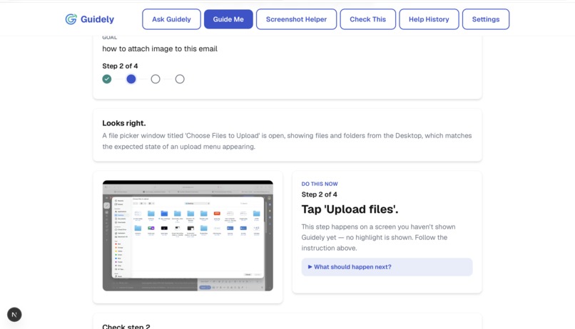 Guidely – screenshot 3