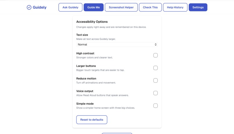 Guidely – screenshot 5