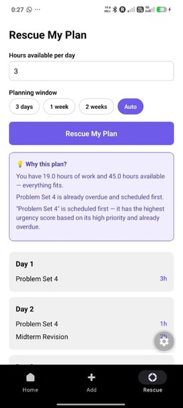 Deadline Rescue – screenshot 1