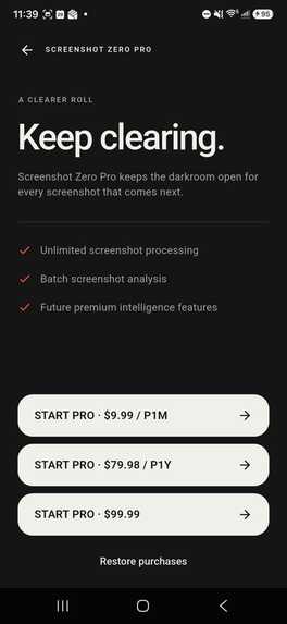 Screenshot Zero – screenshot 7