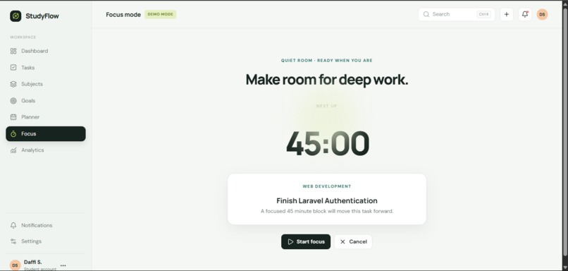 StudyFlow – screenshot 4