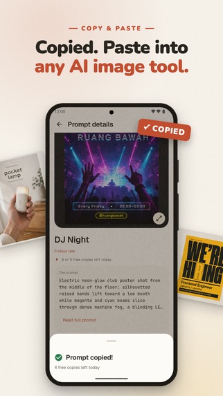 PromptPoster: Copy Ready – screenshot 4