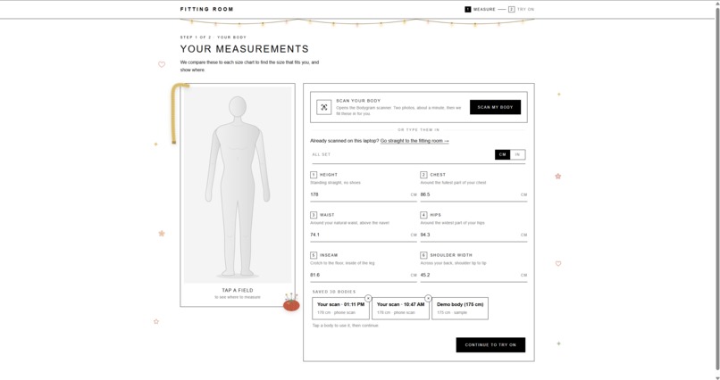 Fitting Room – screenshot 1