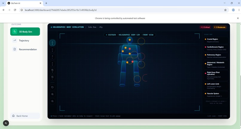 BioTwin Omni – screenshot 1