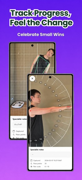 PhysioAI: Turn Your Galaxy into an AI Rehab Tool – screenshot 3