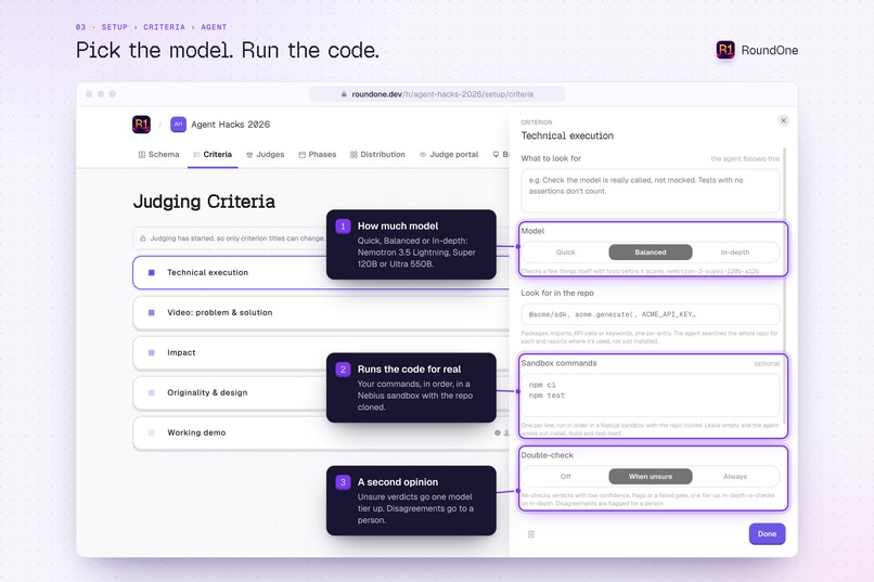 RoundOne.dev – screenshot 4