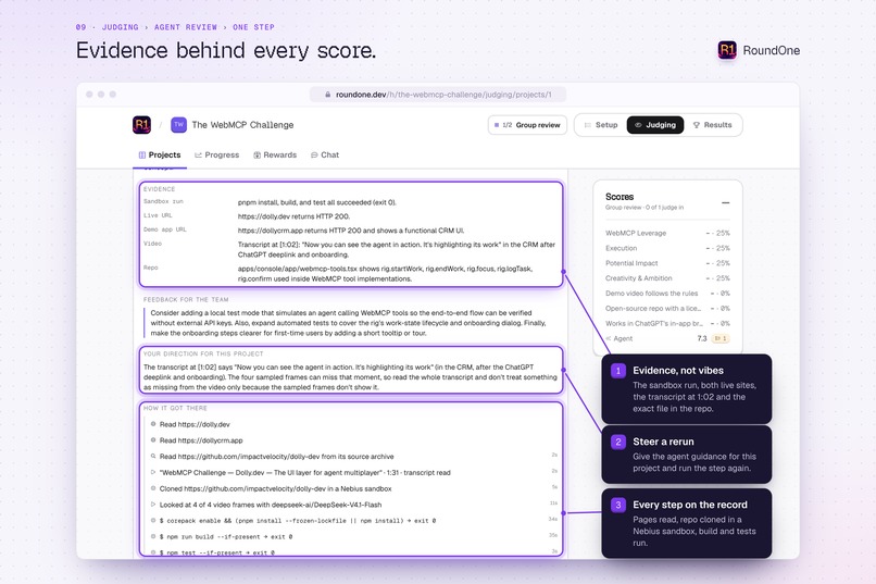 RoundOne.dev – screenshot 9