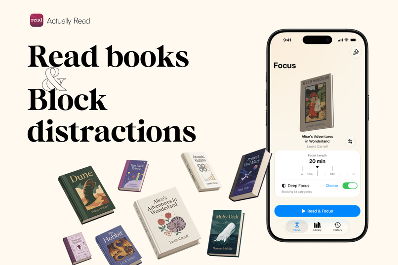 Actually Read: Focus Reader – screenshot 1