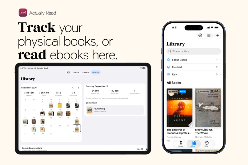 Actually Read: Focus Reader – screenshot 2