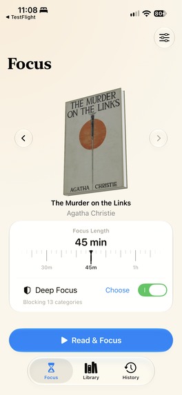 Actually Read: Focus Reader – screenshot 5