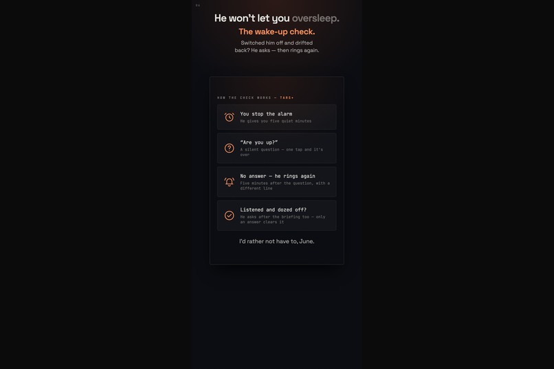 TARS: AI Voice Alarm Clock – screenshot 5