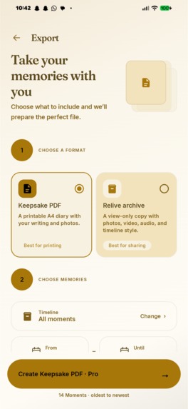 Relive – screenshot 5