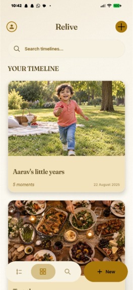 Relive – screenshot 3