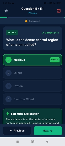 Science-Quiz-Pro-Hub – screenshot 2