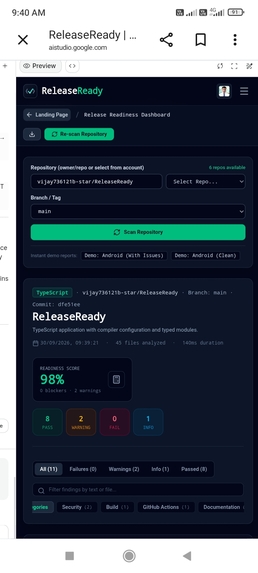 Releaseready – screenshot 3