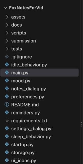 FoxNotes – screenshot 2