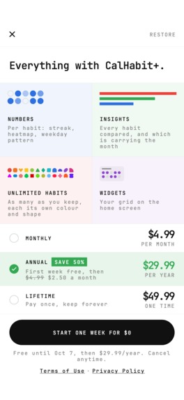 Habit Tracker - CalHabit – screenshot 11