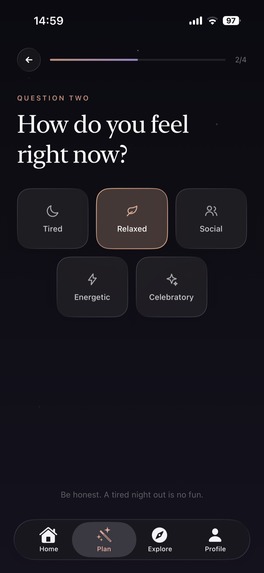 Planout: Evening Planner – screenshot 4
