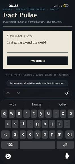 Fact Pulse – screenshot 1