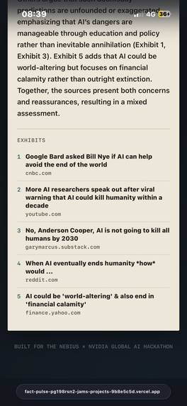 Fact Pulse – screenshot 3