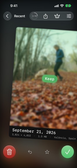 Limina — Swipe Photo Cleaner – screenshot 9