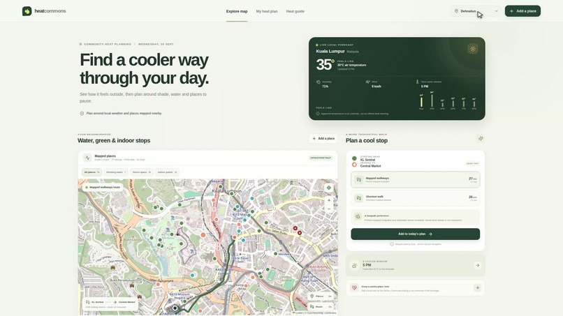 HeatCommons – screenshot 1