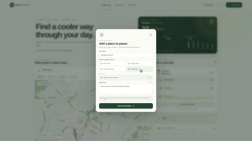 HeatCommons – screenshot 2