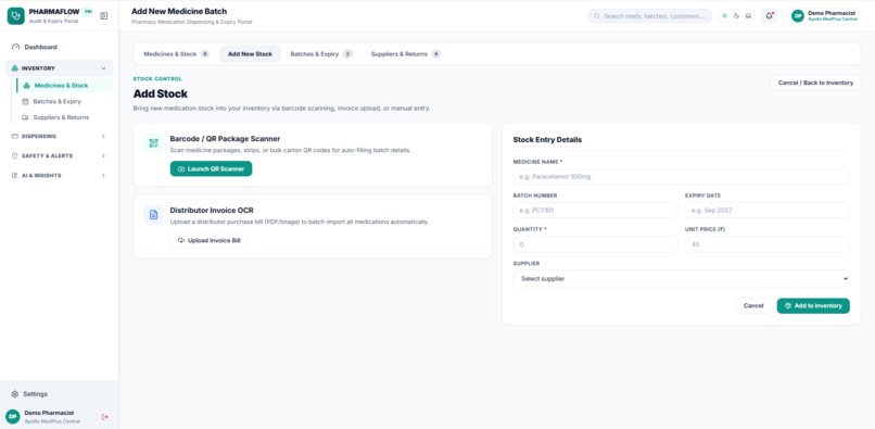 PharmaFlow – Pharmacy Safety & Traceability – screenshot 6