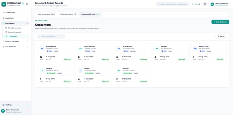 PharmaFlow – Pharmacy Safety & Traceability – screenshot 9