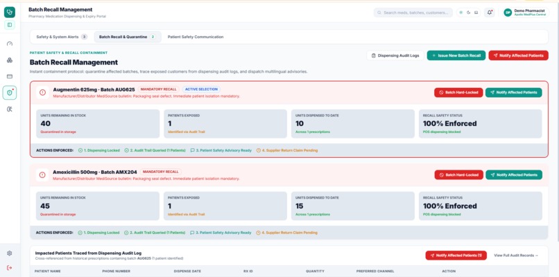 PharmaFlow – Pharmacy Safety & Traceability – screenshot 13