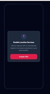 LIFELINE: AI-POWERED SMART AMBULANCE & HOSPITAL COORDINATION – screenshot 1