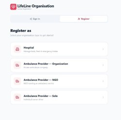 LIFELINE: AI-POWERED SMART AMBULANCE & HOSPITAL COORDINATION – screenshot 9