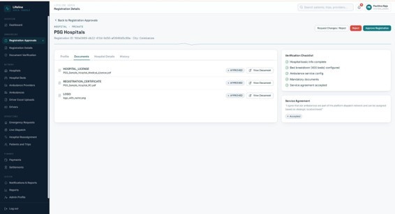 Smart Ambulance & Hospital Coordination System – screenshot 14