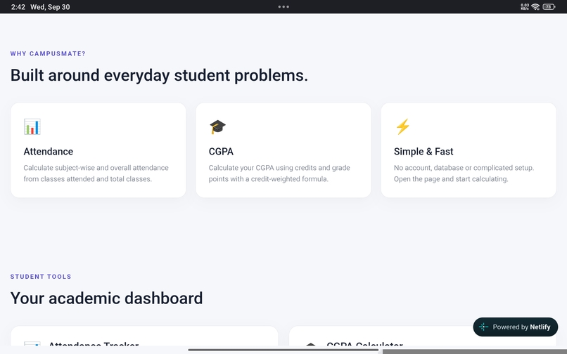CampusMate – screenshot 3
