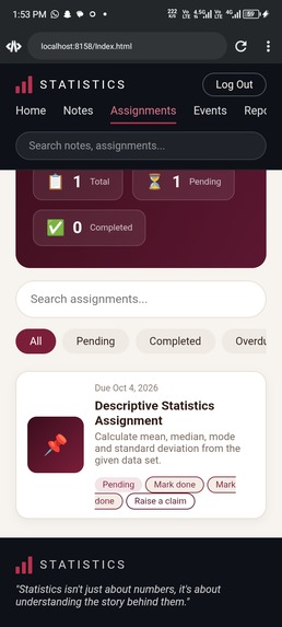 Statistics Students Helper – screenshot 3